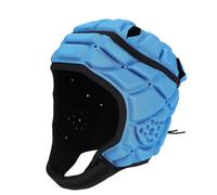Luocute Celmetto di Soft Giovanile per Calcio di Rugby di Calcio, con Eva Sponge, per la Protezione della Testa per Bambini Adulti, Copricapo di Rugby, Design Ventilato, Cinturino (M)