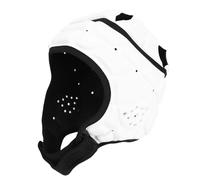 Luocute Celmetto di Soft Giovanile per Calcio di Rugby di Calcio, con Eva Sponge, per la Protezione della Testa per Bambini Adulti, Copricapo di Rugby, Design Ventilato, Cinturino (M)