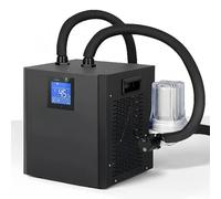 Luocute Chiller Acqua Bagno di Ghiaccio 1/3, Kit di Raffreddamento per Bagno di Raffreddamento per Bagno di Bagno Ghiaccio per Vasca con Touch Screen LCD (Plug 220v)