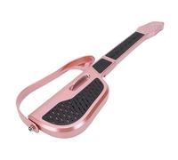 Luocute Chitarra per Bambini, Chitarra Senza Corde con Regolazione Automatica Intelligente del Tono con Design Pieghevole e Altoparlante Integrato, per Principianti e Bambini Dai 3 Ai (rosso)