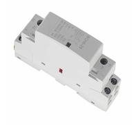 Luocute Contattore AC 2P 25A, 1NO 1NC 50/60Hz, Modulo Binario per Uso