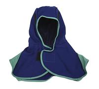 Luocute Coperchio e Coperchio del Cappuccio per Cappa a Scialle di Saldatura, Cotone Protezione Dalla Testa Ritardante di Fiamma con Anello di Gancio Regolabile per Rivestimento in Rete