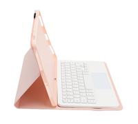 Luocute Custodia per il Trasporto Tastiera con Supporto per Penna Colorato Retroilluminato Magnetico Tastiera Bluetooth Wireless Bluetooth per Xaomi Mi Pad 5 5 Pro 11 Pollici (PINK)