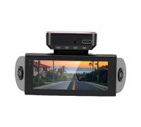 Luocute Dash Cam 4K Grandangolare a 4 da 170° | Anteriore e posteriore interno sinistro destro, DVR per auto con visione notturna, display da 3 pollici, sensore G,