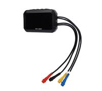 Luocute Dash Cam per Moto Dual 1080p, Videocamera Impermeabilizzazione DVR con Obiettivo Anteriore e Posteriore Grandangolo di 150 °, con GPS WiFi USB ACC Alimentatore MT05
