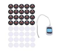 Luocute di Chiamate Wireless, Serratore di Caregiver del di Chiamate Infermieristiche per la Casa di Cura della Clinica di Ristorazione, 1 Ricevitore e 20 Trasmettitori Kit per