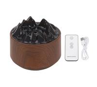 Luocute Diffusore di, Umidificatore per Diffusore di Oli Essenziali per Aromaterapia da 300 Ml con Telecomando a 7 Luci LED a Colori, per il Relax Dell'ufficio della Camera da Letto