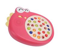 Luocute Dinosaur Children Copstick Trainer, Innovativo Gioco da Tavolo per Tallone per L'apprendimento Precoce, Educazione con Tema dei Dinosauri, Sviluppare Indipendenza Ed Esplorazione (Rosso)