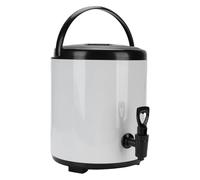 Luocute Distributore di Bevande Isolato 6L, Acciaio Inossidabile 304 | Distributore Portatile di Bevande Calde e Fredde, Server per Bevande Termiche con Maniglia, per Zuppa di Succhi di tè Al