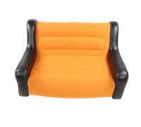 Luocute Divano Doppio Gonfiabile Pieghevole Portatile, Poltrona Lounge a Due Posti Floccante Pigro a 2 Posti con Braccioli per Soggiorno Interno Ed Esterno Pop Up, 43,3x37,8x29,5 Pollici