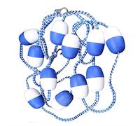 Luocute Divisorio di Sicurezza per Piscina da 5 M, 11 Palline Corda Galleggiante in Nylon di Corsia Attrezzatura per Piscina Forte galleggiabilità Distingue tra Le Acque, Facile