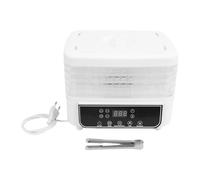 Luocute Essiccatore di Congelamento Alimentare, Macchina da Disidratatore Elettrico a 5 Strati da 160 W con Timer Digitale di 1-72 Ore e Controllo della Temperatura, Adatto per gli (Plug 220v)