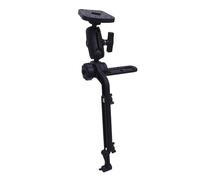 Luocute Fish Finder Bracket, Montaggio Elettronico Marino in Alluminio a Sfera 1.5 Pollici con Braccio Regolabile, Compatibile con Vari Cercatori di Pesce e Grafici GPS