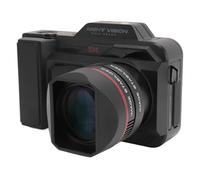 Luocute Fotocamera Digitale 5K, Fotocamera per Vlogging WiFi 50MP Zoom Digitale 50x Schermo 5G WiFi da 4 Pollici Videocamera da Viaggio 4800mAh con Visione Notturna per la Fotografia,