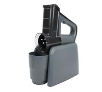 Luocute Grattugia Elettrica per Formaggio, Macchina per Insalata Automatica con 3 Lame Intercambiabili e Batteria da 2600 MAh per Verdure, Frutta, Formaggio, Patate, Carote, Grattugia