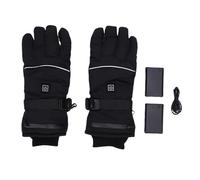 Luocute Guanti Riscaldati a Batteria Ricaricabile per Uomo Donna, Guanti da Sci Riscaldati Elettrici Scaldamani, Adatti per Sci Invernale, Campeggio in Bicicletta