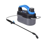 Luocute Irrigatore Elettrico per Giardino con Asta Telescopica per | Ugello Regolabile da Nebbia a Getto, Batteria da 1800mAh, Tubo con Testa Filtrante, Apertura Larga per Facile Riempimento e