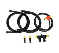 Luocute Kit di Avviamento NMEA 2000 con Cavi Dorsale Cavi per Cavoli Terminitori per Tees 1 M Principale di Filiale 2M Resistori del Connettore a 3 Vie per Rete Marina
