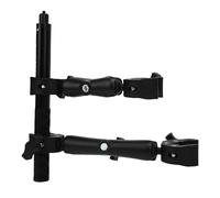 Luocute Kit di Montaggio della Fotocamera a Doppia Morsetta Motociclistica, Supporto per Telecamera Motociclistica con Bastoncino Selfie Nascosto Telescopico, Adatto per un X5 X4 X3 X2