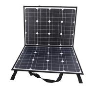 Luocute Kit di Pannello Solare Pieghevole Portatile 200 W, Pannello Solare Monocristallino 18V 200W 10A 10% Caricatore Pieghevole Ad Alta Efficienza con Controller 5 V 12V 24V per per