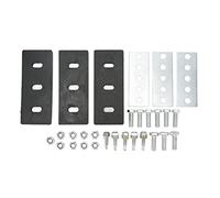 Luocute Kit Girante per Spazzaneve, Modifica Universale a 3 Pale da 3/8 Pollici per Macchina a 2 Stadi, con Strisce di Gomma Rinforzate per Eliminare Lo Spazio