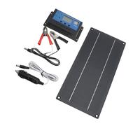 Luocute Kit Pannello Solare 600W 18V Monocristallino con Caricabatterie | Celle ad alta efficienza, gestione intelligente della ricarica, configurazione senza attrezzi