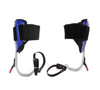 Luocute Kit Ramponi per Arrampicata su Alberi per Giardinaggio e Raccolta | Cinghie regolabili, struttura in lega di alluminio, lavoro nel frutteto, pedana antiscivolo, con