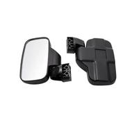 Luocute Kit Specchietto Laterale UTV con Supporto a Morsetto | L'ampia Lente per la Visione Posteriore Riduce i Punti Ciechi, Diffonde L'abbagliamento, Si Adatta Ai Roll-bar Rotondi,