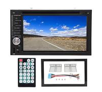 Luocute Lettore DVD per Auto, Touch Screen da 6,2 Pollici | Sveglia con Assistenza Vocale, USB, Aux, CD, Radio FM, per Guidare Musica e Navigazione GPS