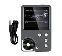 Luocute Lettore MP3 HiFi, Lettore Musicale Portatile Senza Perdita di Dati con Display HD da 2,0 Pollici, Memoria da 64 GB, 5.3, Radio FM, Registratore Vocale, Supporta Fino a 256 GB,