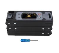 Luocute Livella Digitale Pieghevole, Materiale ABS con Magnete e Ampio Display per Misurazioni Multi-angolo, Asse Singolo 4x90, Asse Doppio, Gamma ±60 per Installazione Nella Lavorazione