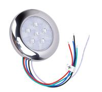 Luocute Luce di Cortesia per Barca RGBW, Luce Stagna in Acciaio Inox