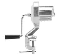 Luocute Macchina per Maccheroni, Pressa per Tagliatelle a Manovella in Acciaio Inossidabile, Macchina per Pasta Portatile per cocina Ristorante, con Design Facile da Pulire