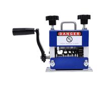 Luocute Macchina Spelafili, Manovella Professionale e Trapano Alimentato con 6 Fori e Rullo con Scanalatura a V per Cavi da 3,5 Mm 7 Mm 9 12 17 Spelafili in Rame e Alluminio