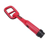Luocute Metal Detector Subacqueo, Sommergibile IP68 Completamente Impermeabile per Immersione Profonda 100 Piedi con Torcia LED a Bobina Grande per Immersioni Subacquee Caccia Al Tesoro (rosso)
