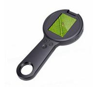 Luocute Microscopio Digitale Portatile, Ingrandimento 500x con Schermo da 2,4 Pollici e 16 Luci LED, per L'osservazione della Natura e la Valutazione dei Gioielli (BLACK)