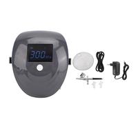 Luocute Mini Kit per Aerografo, 3 velocità Regolabile Massimo 10 Liph Portatile Portatile Kit Pistola Aerografata per Riparazione di Mobili (Plug dell'UE 100-240V)