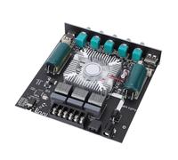 Luocute Modulo Amplificatore BT a 2.1, Scheda di Potenza Audio Subwoofer 160Wx2 220W con Controllo degli Alti e dei Bassi, Amplificatori per Componenti Audio per Altoparlanti e Home