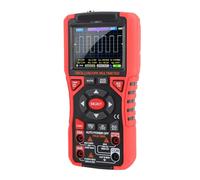 Luocute Oscilloscopio Portatile, Multimetri Oscilloscopio Multi Funzionale Digitale Automatico Portatile 2 in 1 Strumento Universale di Prova con Display LCD per Prove Elettriche