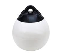 Luocute Palla per Paraurti, Gonfiore del Paraurti Marino in PVC Rotondo Gonfiabile per Canne a Vela di Yachts Canoe con Parete Spessa 3,8 Mm (A38)