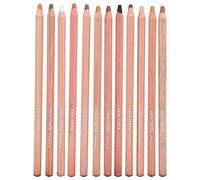 Luocute Pastel Pencil Set, 12 Pezzi, Nucleo Toner, Legno di Tiglio, | Matite per schizzi per libri da colorare per adulti, non tossiche, sfumatura omogenea, per ritratti artistici, artisti
