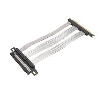 Luocute PCI E 5.0 Cavo di Riser, Cavo Riser 16x Adatto per WRX80 90E RTX4090 5090 RX7900XTX GPU 128GB/S Gen 5 Strumento di Estensione della Scheda Grafica GPU, Componenti Interni del (15 cm)