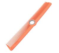 Luocute Pettine Rotante per Taglio Capelli, Pettine Professionale per Barbiere con Design con Cuscinetti a Sfera per Tutti i di Capelli Uomo Donna, 8,66x1,18 Pollici (ORANGE)