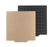 Luocute Piano di Stampa PEI Lucido in PET Testurizzato, Piastra di Costruzione Fronte-retro con Forte Adesione e Rilascio Facile, per Stampante 3D AD 5M Pro 235x235 Mm