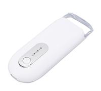 Luocute Piegaciglia Riscaldato, Portatile 3S Riscaldamento Rapido 2 Tempi Regolabili Design Ergonomico Piegaciglia Elettrico Ricaricabile con Cuscinetto in Silicone per Tutte le Forme (WHITE)