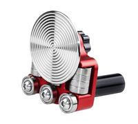 Luocute Piegatrice per Lamiera, Strumento di Piegatura Manuale a Disco a una Stazione per Piegatura da 90 a 180 Gradi, per Acciaio Calibro 24, Rame da 20 Once, Zinco da 1 Mm, Alluminio