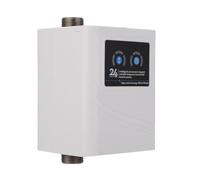 Luocute Pompa Booster Pressione Acqua, 120 W 3 Marce Regolabile, Sollevamento Alto 28 M, Portata Minima 42 L, con Avvio Automatico Intelligente e Funzionamento Silenzioso per la (Spina UE 100-240 V)
