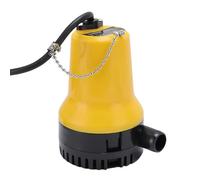Luocute Pompa di Sentina a Corrente Continua, Pompa Sommergibile da 12 V 1110 GPH con Motore Interamente in Rame da 45 W, Testa da 4 M, Protezione da Surriscaldamento, per Drenagg