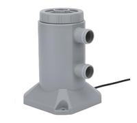 Luocute Pompa Filtro delle Cartucce per Piscine Fuori Terra, Circolazione Migliorata e Filtrazione Miglioramento della Chiarezza dell'Acqua, 250L 1 Ora velocità di Flusso a Bassa (Spina UE 230V)