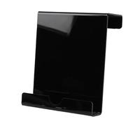 Luocute Porta Tablet per Tapis Roulant, Supporto per Libri in Acrilico per Cyclette e Attrezzatura da Palestra, Senza Montaggio di Attrezzi per Tablet, Telefono e Riviste (7,09x6,3x2,48 (BLACK)